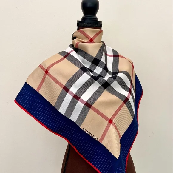 Display #4 Burberry Silk Scarf